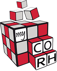 logo MyCoRH, site de bilans de compétences et formations en ressources humaines, création WebKomoMai