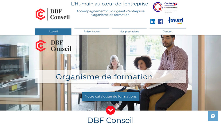 Image principale site web Dbfconseil