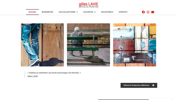 Image principale site web Gileslavie