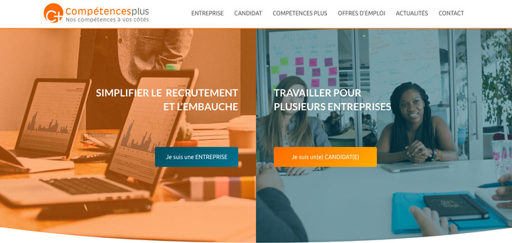 Image principale site web Compétences Plus