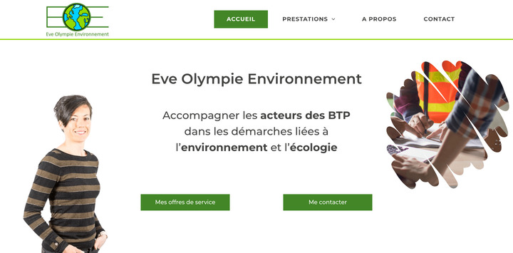 Image principale site web Eve Olympie